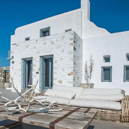 Villa Luxury Paros Sea View Private Pool 4 Bdr Tserdakia Chrisi Akti (Paros)