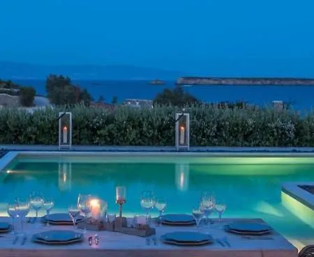 Luxury Paros Sea View Private Pool 4 Bdr Tserdakia