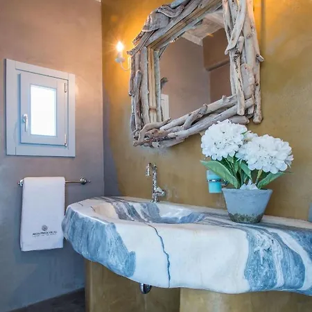 Luxury Paros Sea View Private Pool 4 Bdr Tserdakia *